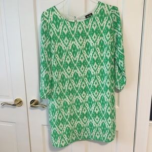 Green cocktail dress - medium